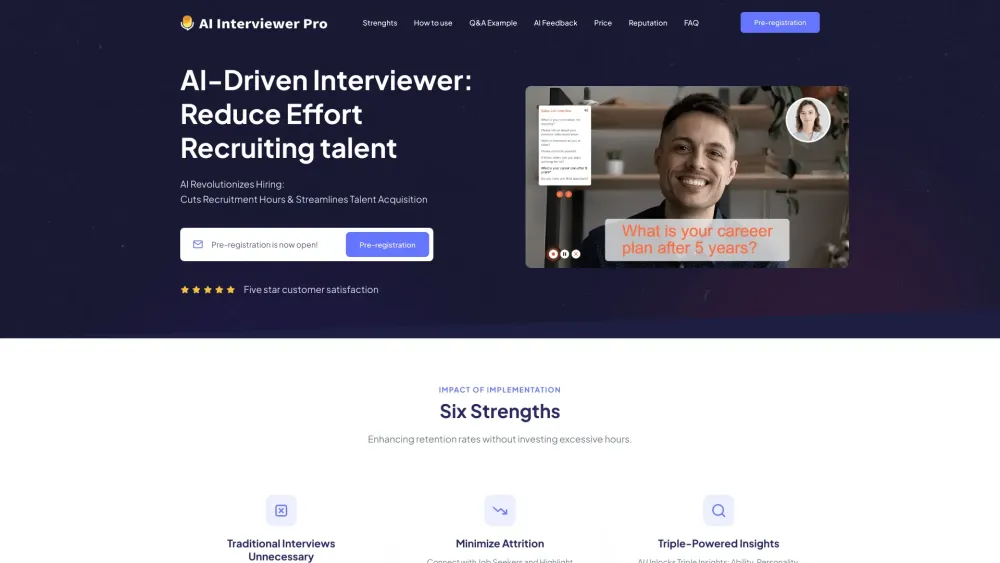 AI Interviewer Pro: Cut Hiring Time & Bias, Understand Candidate Skills & Personality