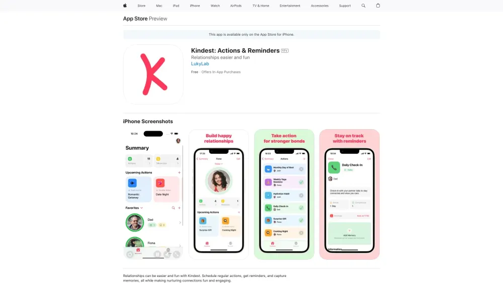 Kindest: AI Tool for Elevating Relationships with Kindest