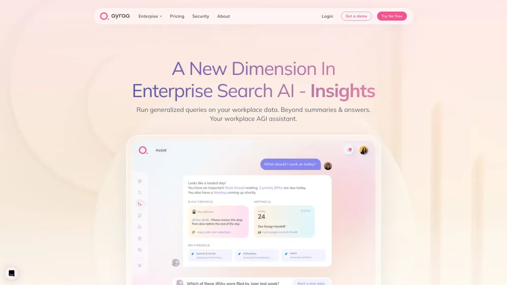 Insights - Ayraa: AI Tool for Workplace