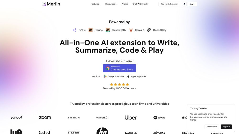 Merlin AI: 1-Click AI Tool for All Websites