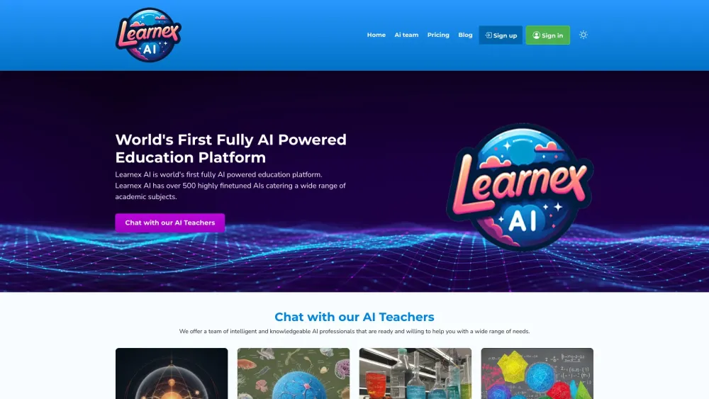 Learnex AI: Ultimate AI Tool for Enhanced Learning