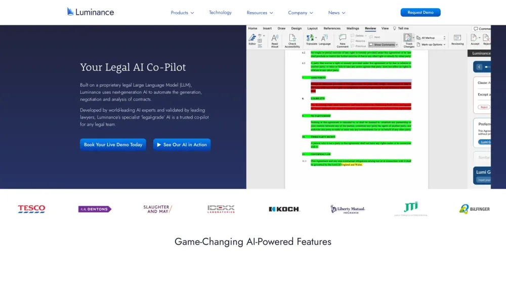 Luminance: AI Tool for Legal Professionals