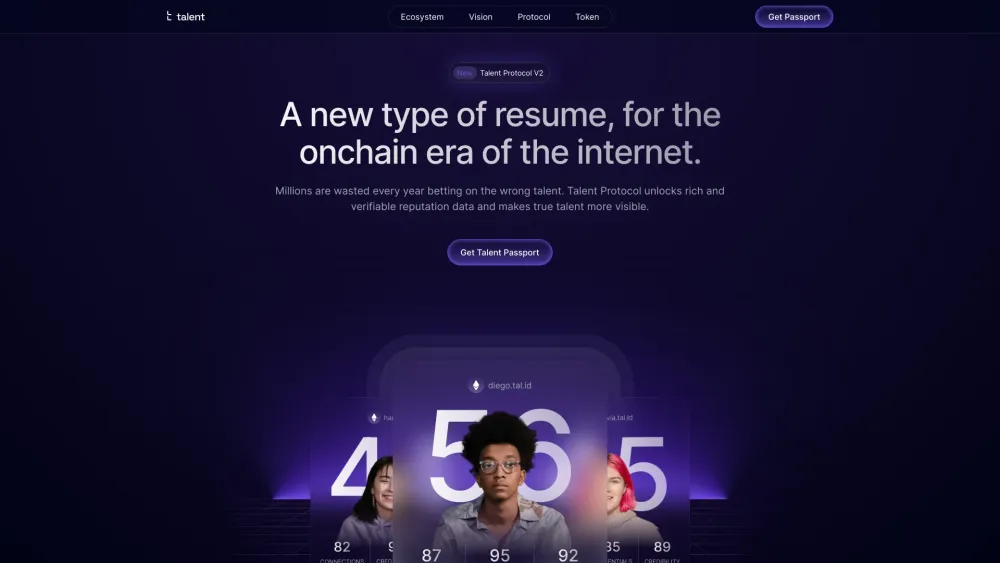 Talent Protocol: AI Tool Revolutionizing Talent