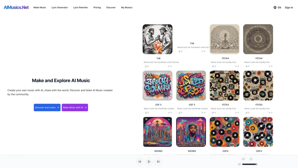 AIMusics.Net: Ultimate AI Tool for Music