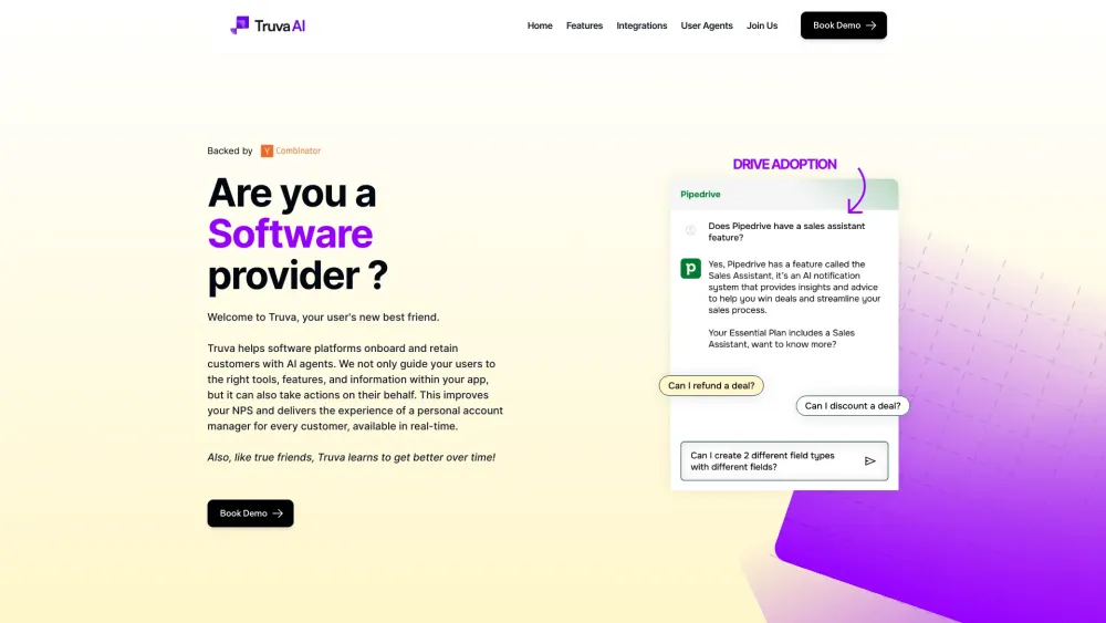 TruvaAI: AI Tool for Customer Onboarding & Retention