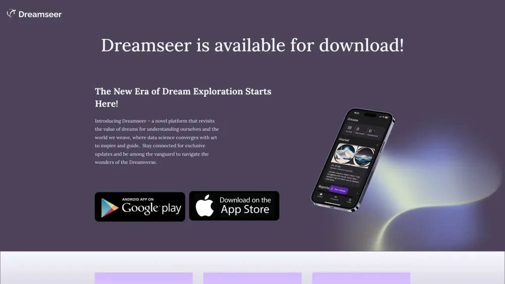 Dreamseer: AI Tool for Personal Dream Insights