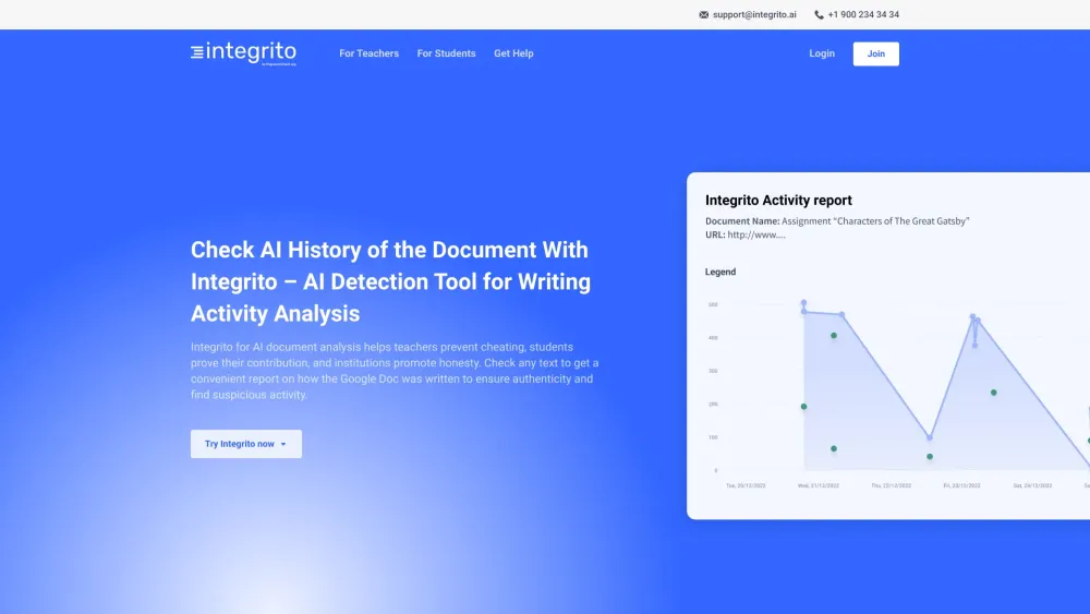 Integrito: AI Tool for Text Analysis