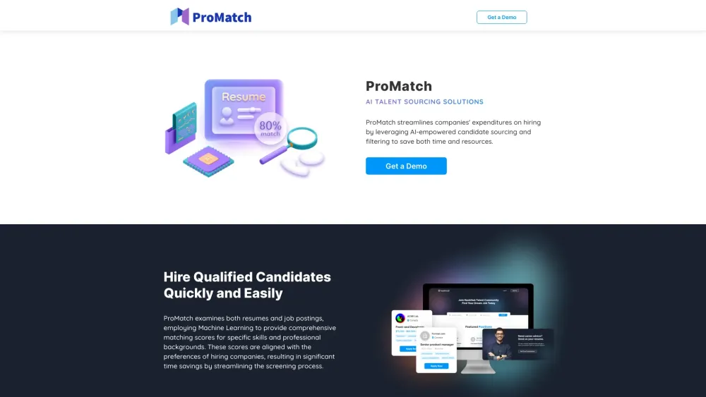 ProMatch: AI Tool for Efficient Talent Acquisition