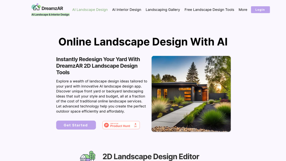 DreamzAR: AI Tool for Effortless Landscape Design