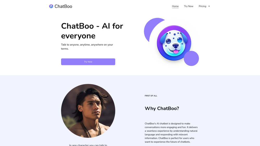 ChatBoo: AI Chatbot App for Seamless User Exper.