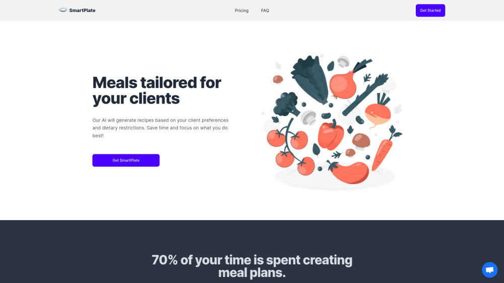 SmartPlate AI Meal Planning Toolkit: Ultimate ai tool for nutritionists