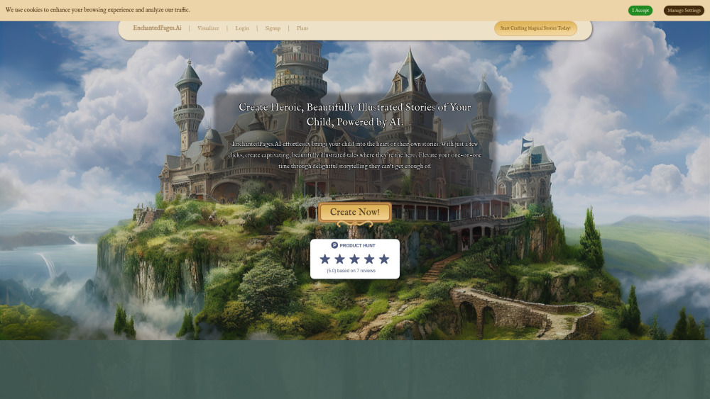 EnchantedPages.ai: AI Tool for Kids' Books