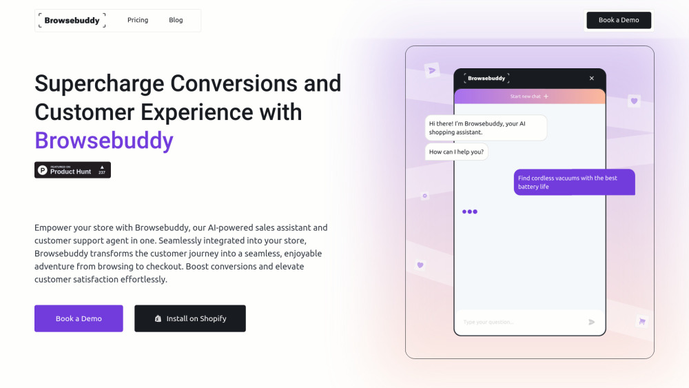 BrowseBuddy: AI Tool for E-Commerce Discovery