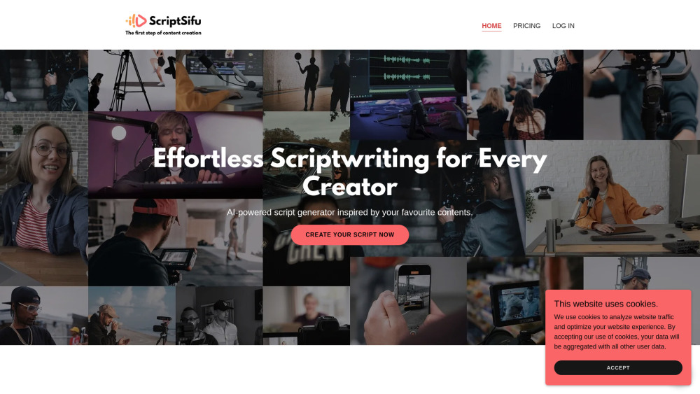 ScriptSifu: AI Tool for Trendy Script Generation