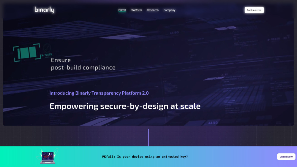 Binarly: AI-Powered Firmware Security AI Tool