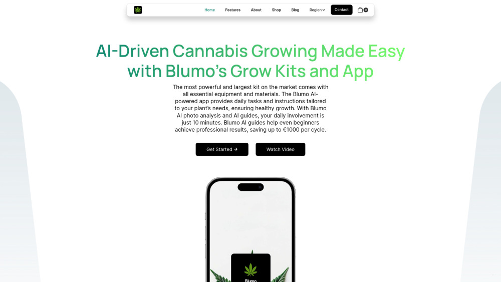 Blumo AI: Best AI Tool for Cannabis Growth