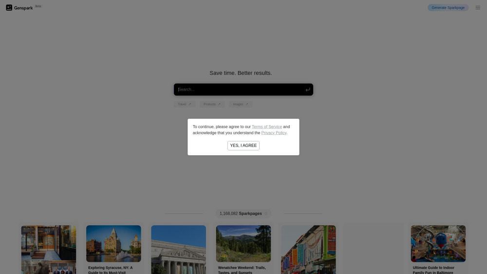 Genspark.ai: AI Tool for Smart Travel & Reviews
