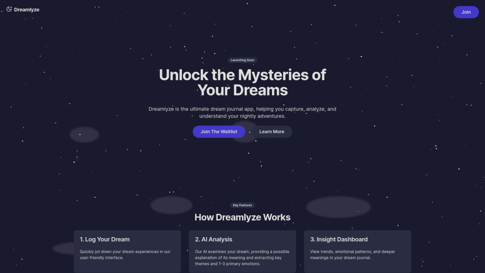 Dreamlyze: Dream Journal App with AI Tool