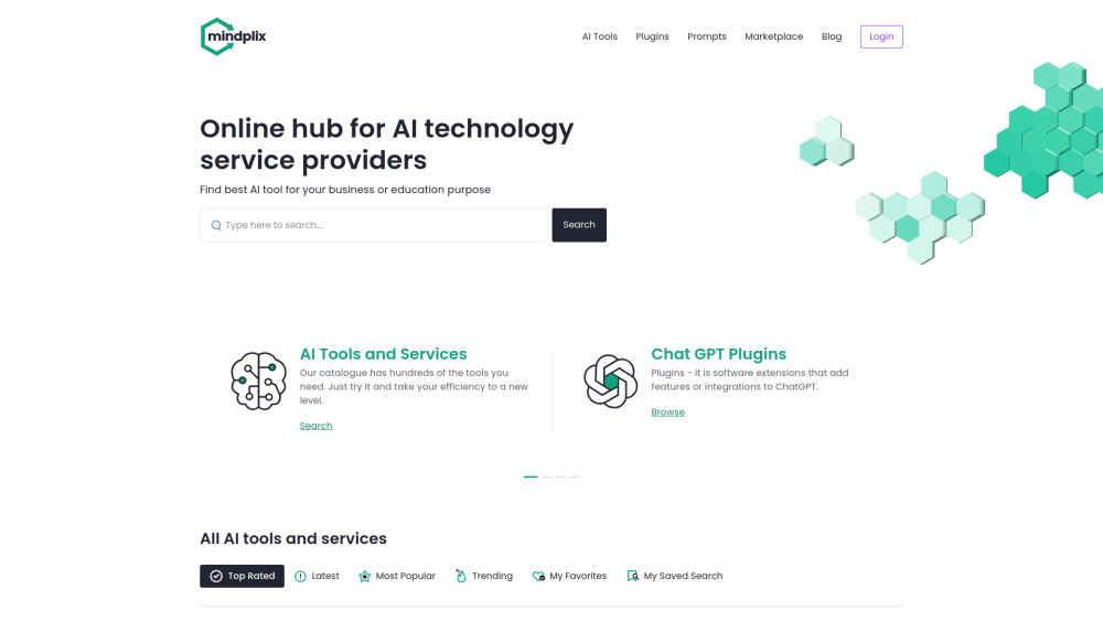 MindPlix: AI Tools Directory & Search Engine