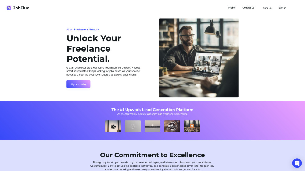 JobFlux AI: AI-powered Upwork job search and cover letter generator - the ultimate ai tool