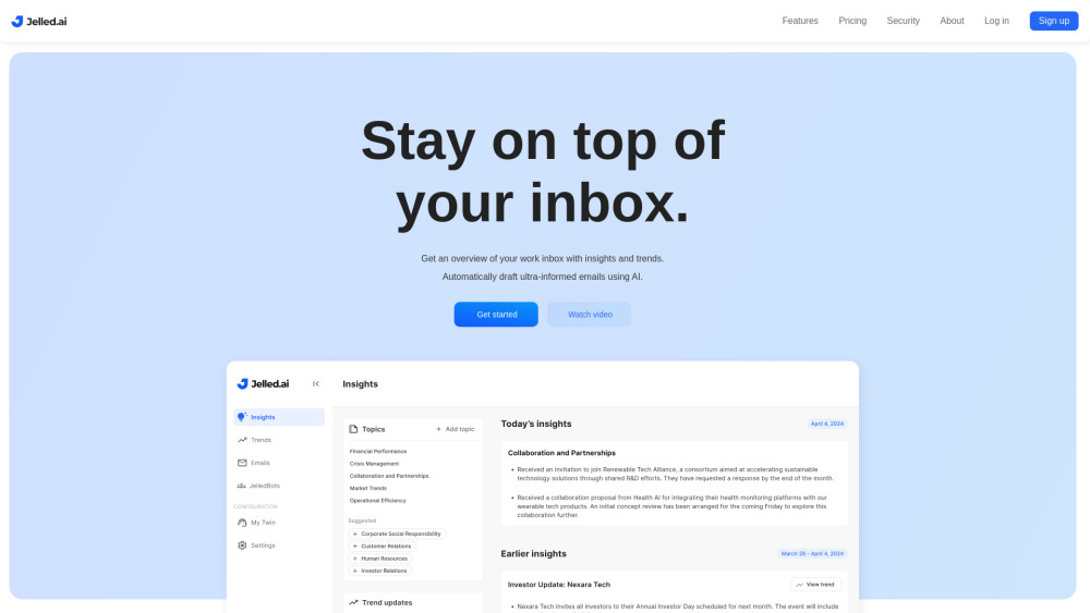 Jelled.ai: AI Tool for Workplace Communication