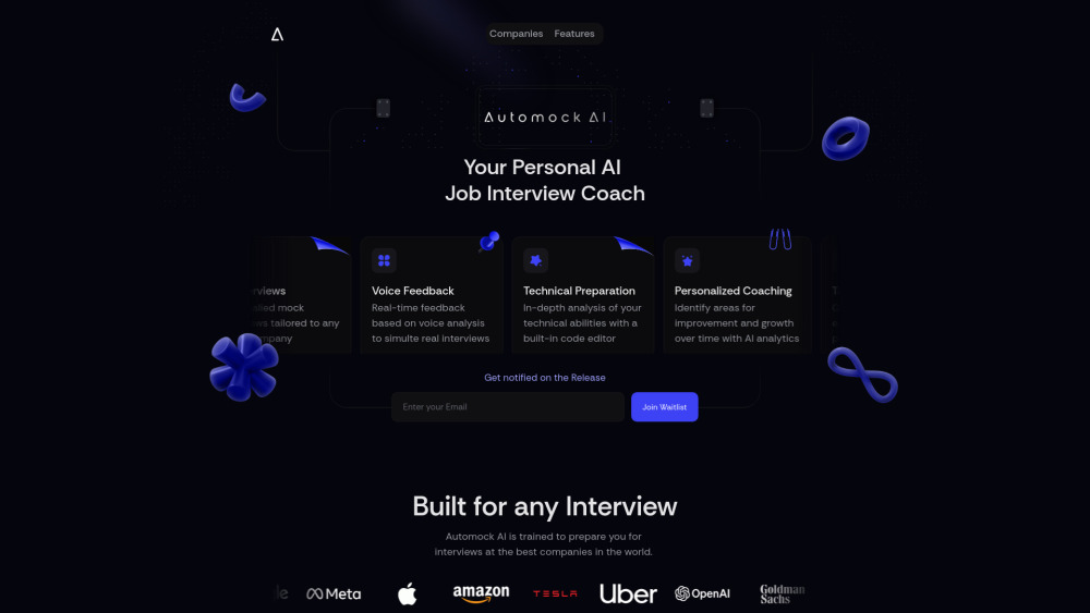 Automock AI: ai tool for interview success