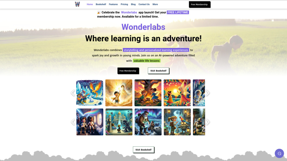 Wonderlabs: AI Tool for Interactive Kids' Stories