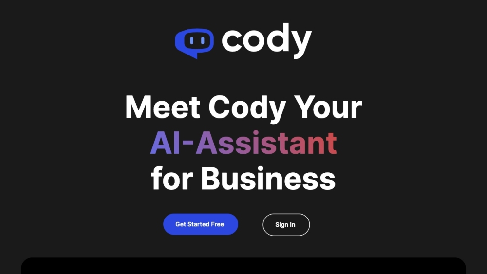 Cody: AI Tool for Your Team's Success