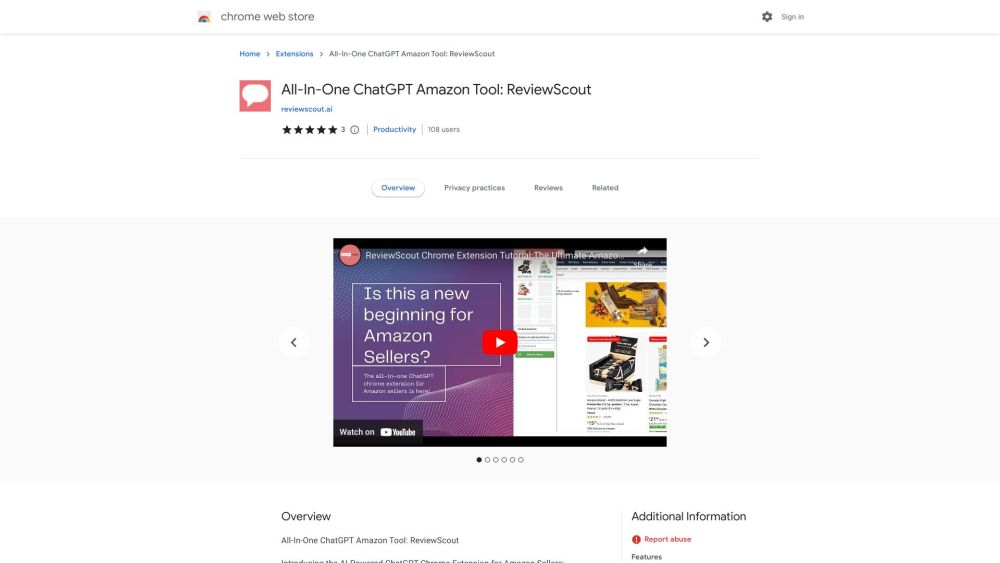 ReviewScout: AI Tool for Amazon Optimization