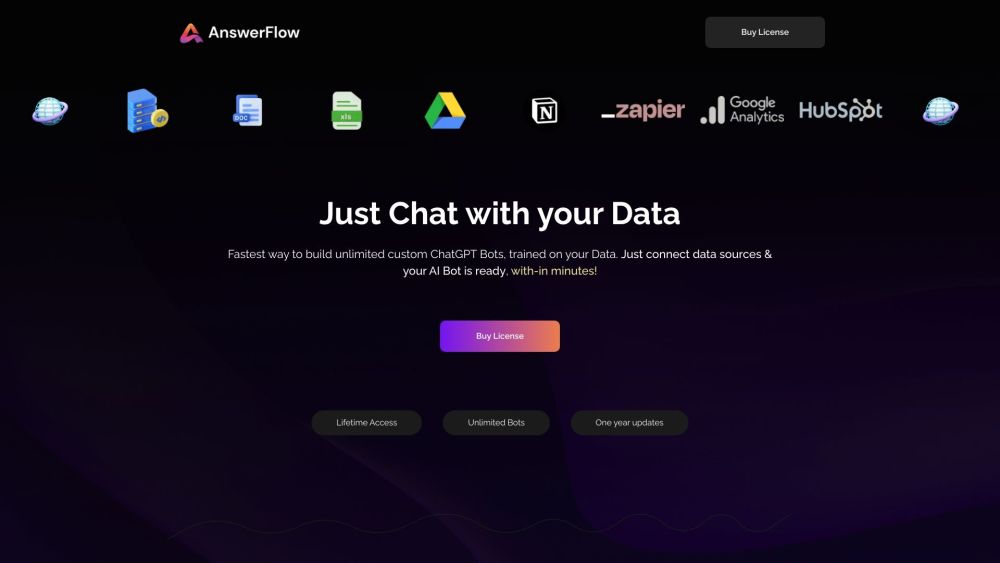 AnswerFlow AI: ai tool Product Name Bots
