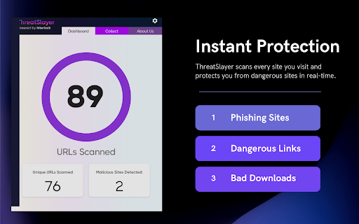 ThreatSlayer - Chrome Extension: Ultimate AI Tool for Online Security