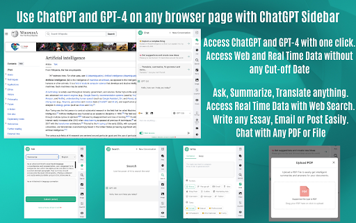 ChatGPT Sidebar: AI Tool for Browsing & Analysis