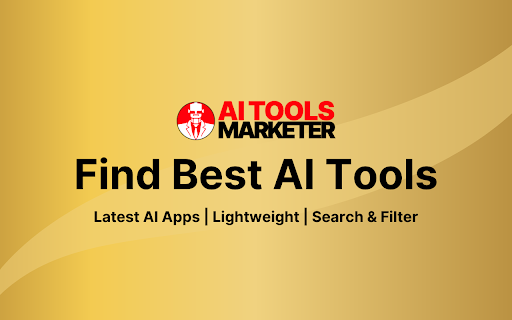 AI Tools Marketer - Chrome Extension: Discover the Latest AI Tools