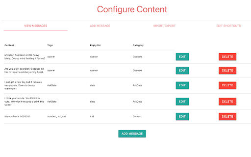 ChatSuggest - Chrome Extension: AI Tool for Auto-Suggesting Canned Messages