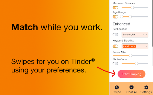 Auto Swiper for Tinder: AI Tool for Easy Swiping