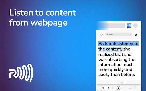 Talkify - Chrome Extension: AI Tool for Text-to-Speech & Summarization