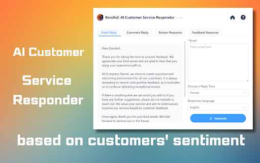 AI Response Generator: ai tool Product Name