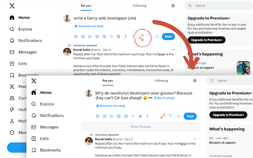 Fablerr - Chrome Extension: AI Tool for Social Media Content Creation