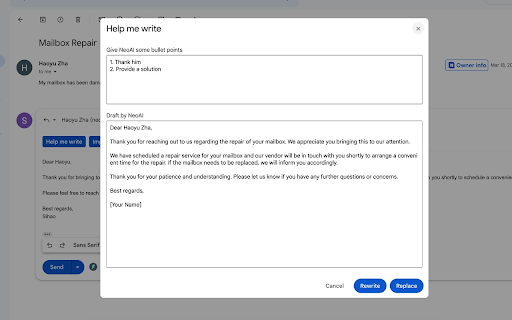 Neomanage Chrome Extension: AI Tool for Managers