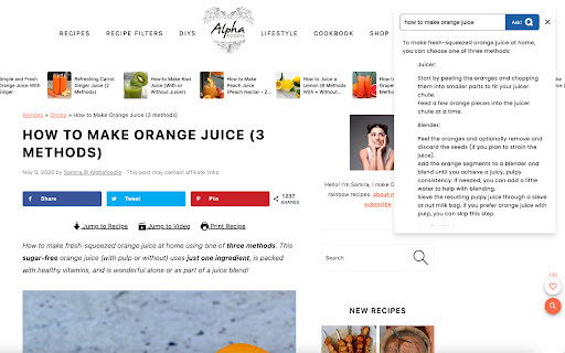Synopse - Chrome Extension: AI tool for instant web page summaries