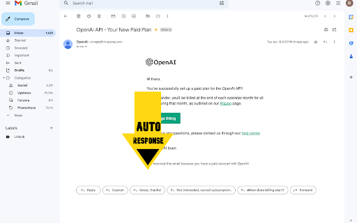 ChatGPT for Gmail: AI Tool for Email Replies