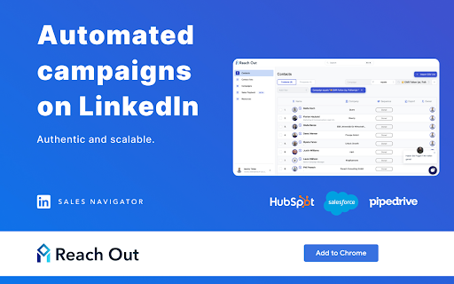 Reach Out - Chrome Extension: AI Tool for LinkedIn