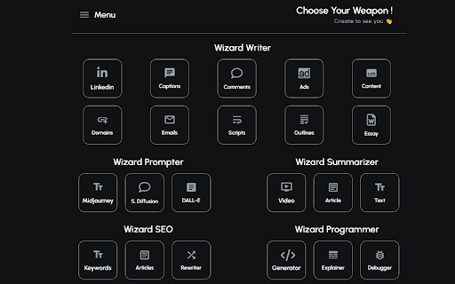 ChatWizard - Chrome Extension: AI Tool
