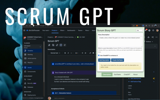 Scrum Story GPT: AI Tool for Agile Story Creation