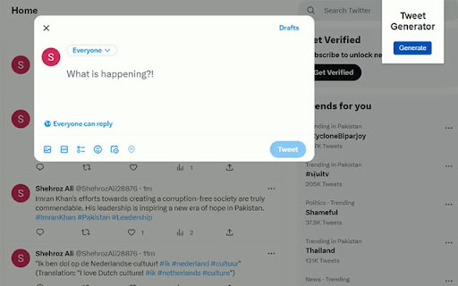 AI Tweet Generator Bot: AI Tool for Product Name
