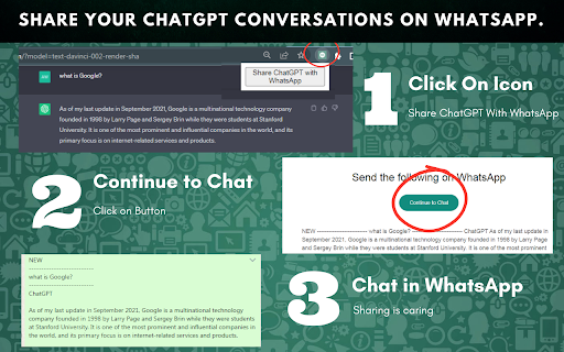 ChatGPT for WhatsApp - Chrome Extension: AI Tool