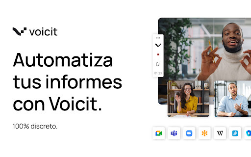 Voicit - Chrome Extension: AI Tool for Meetings