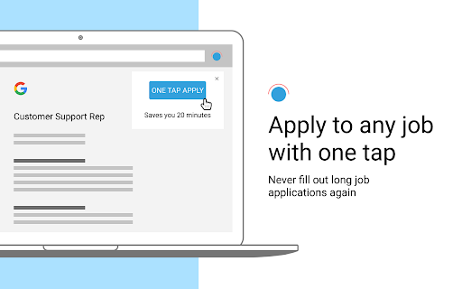 OneTap - Chrome Extension: AI Tool for Jobs