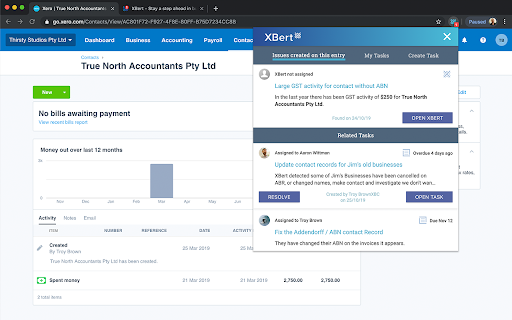 XBert - Chrome Extension: AI Tool for Risk Detection