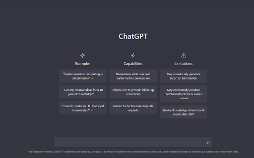 ChatGPT App - Chrome Extension: ai tool for instant responses